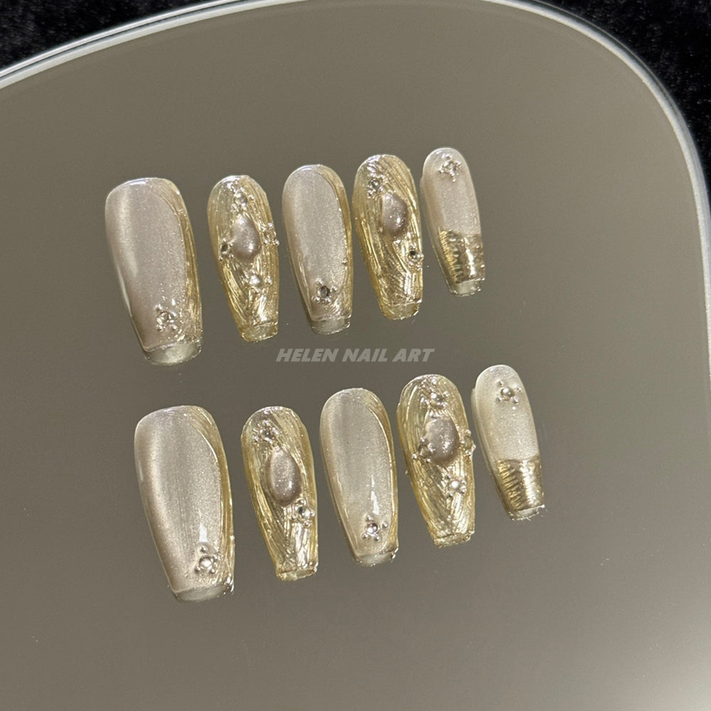 Buccellati Champagne Gold | Medium Coffin