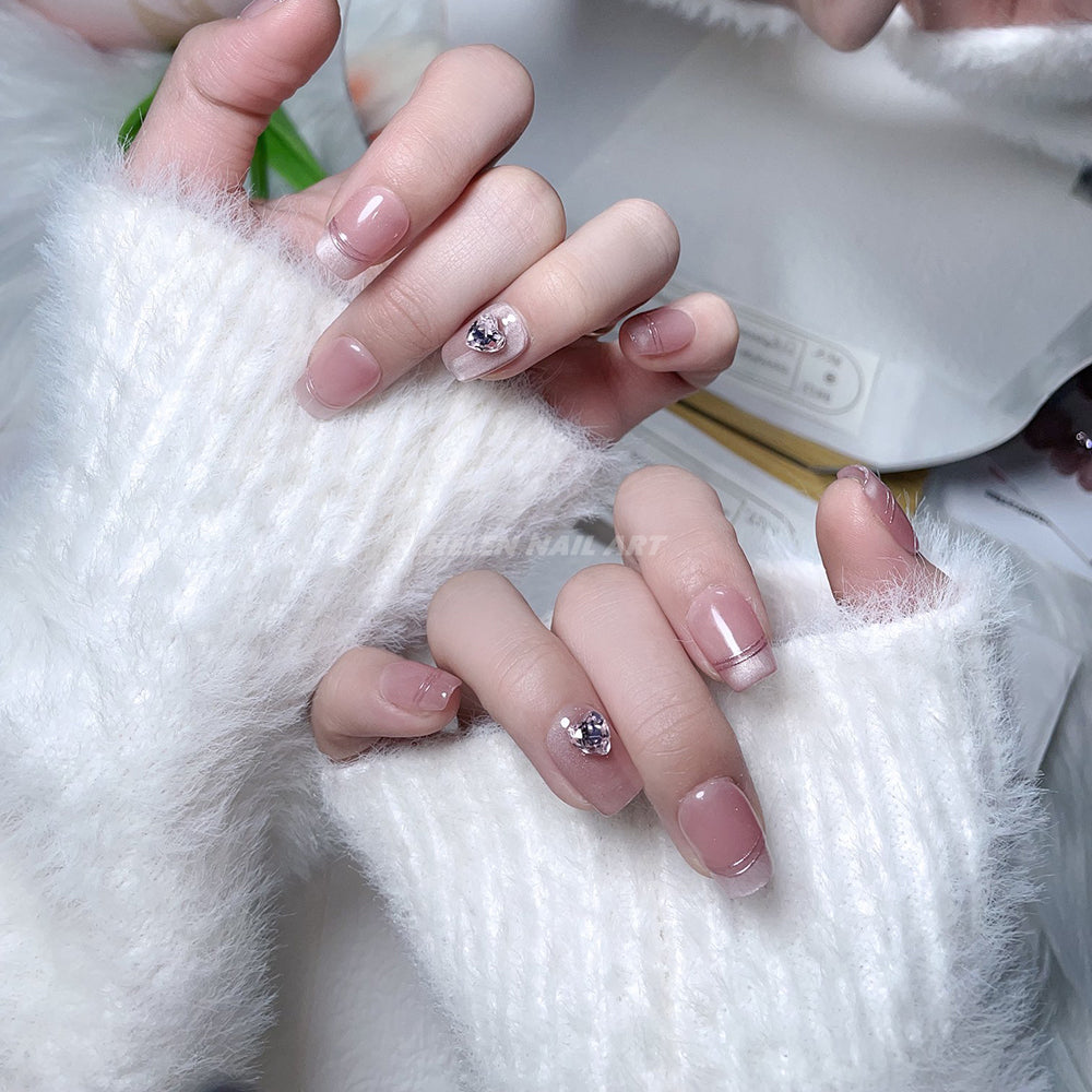 Icy Pink Princess | Short Coffin