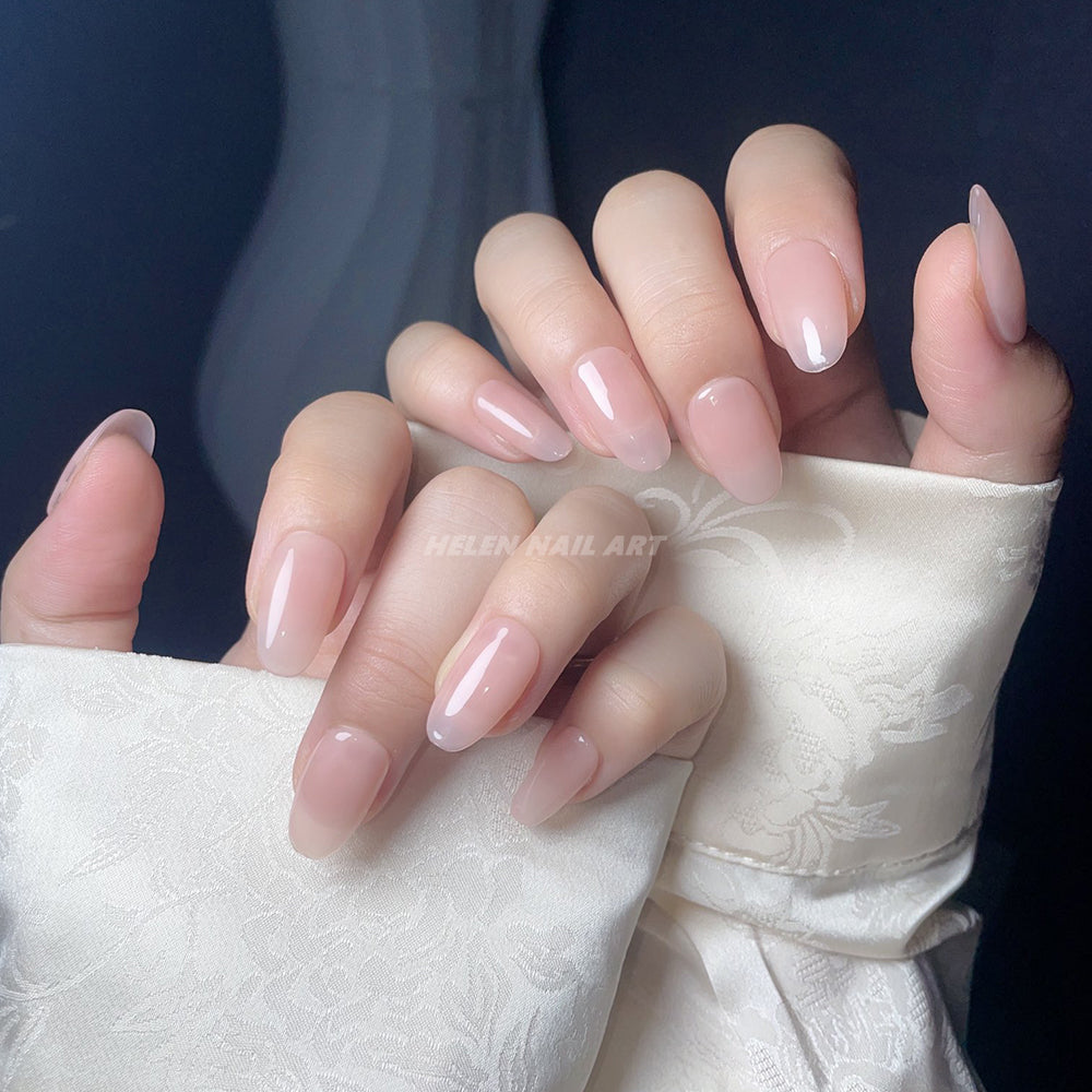 Nude Elegance | Short Oval