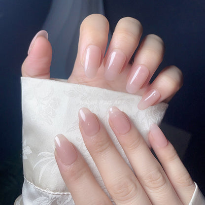 Nude Elegance | Short Oval